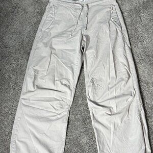 Pull & Bear white cargo pants